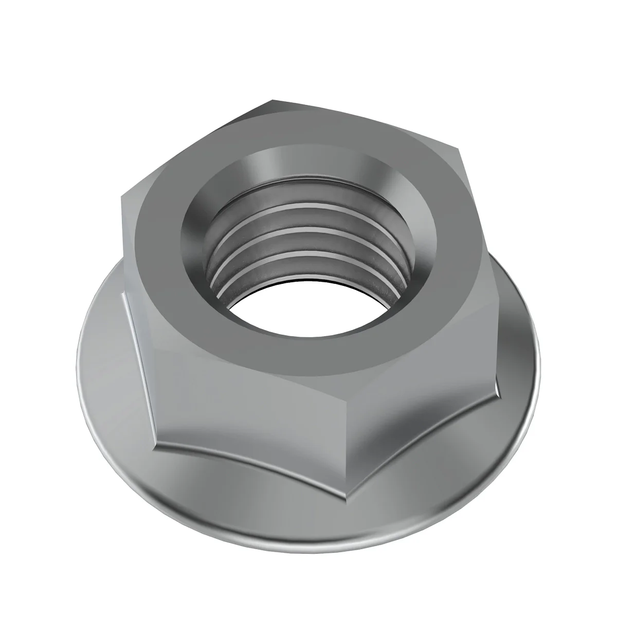Weagro W.14M7296 Hexagonal Flange Nut, M10 Replacement For Tractor Etc. - JOHN DEERE - agricultural machinery replacement part