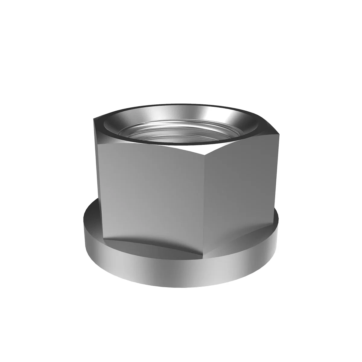 Weagro W.14M7303 Hexagonal Flange Nut, M6 Replacement For Tractor Etc. - JOHN DEERE - agricultural machinery replacement part