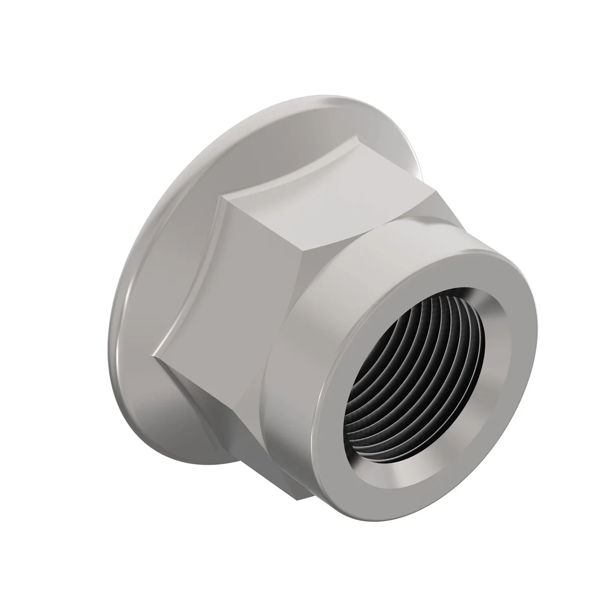 Weagro W.14M7396 Hexagonal Flange Lock Nut, M8 Replacement For Tractor Etc. - JOHN DEERE - agricultural machinery replacement part