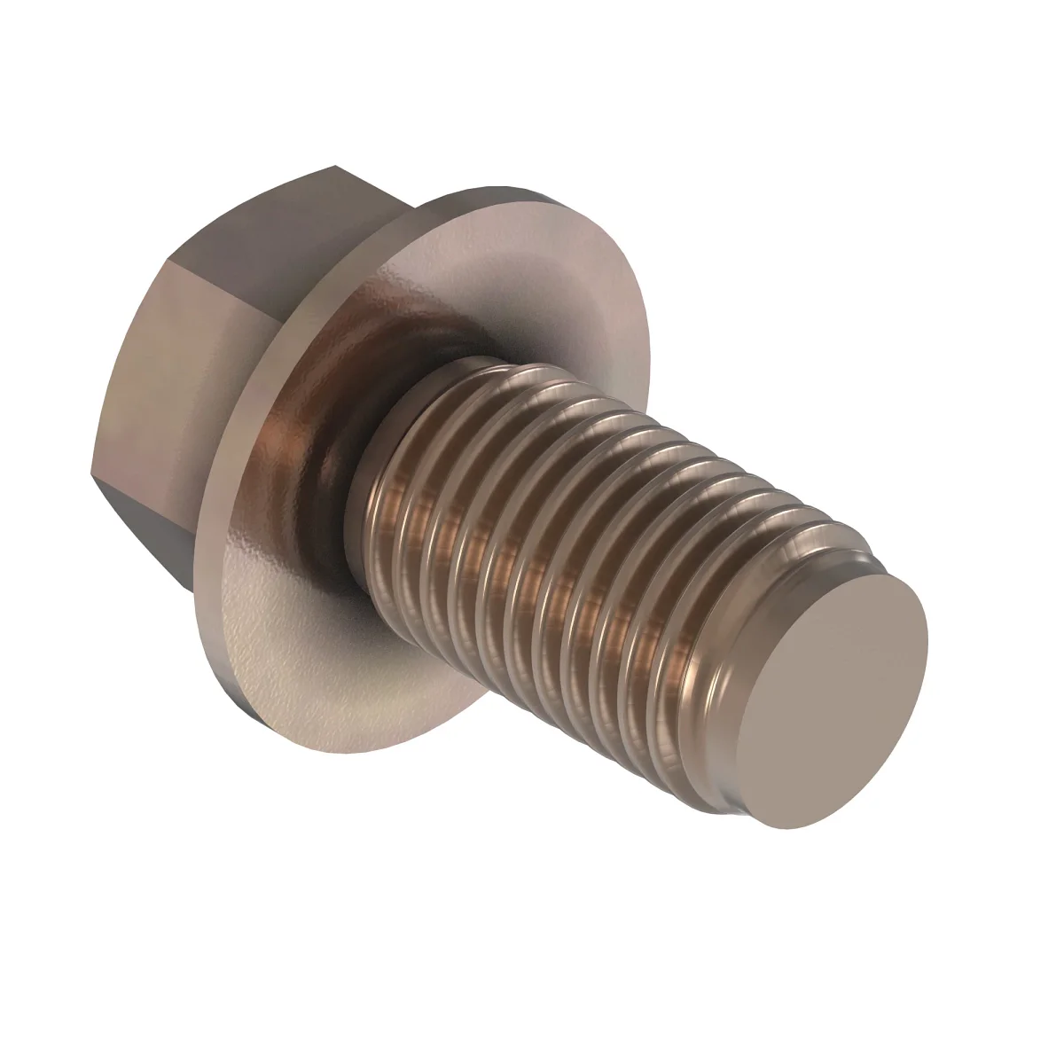 Weagro W.19M7793 Hexagonal Head Flanged Screw, M16 X 40 Replacement For Tractor Etc. - JOHN DEERE - agricultural machinery replacement part