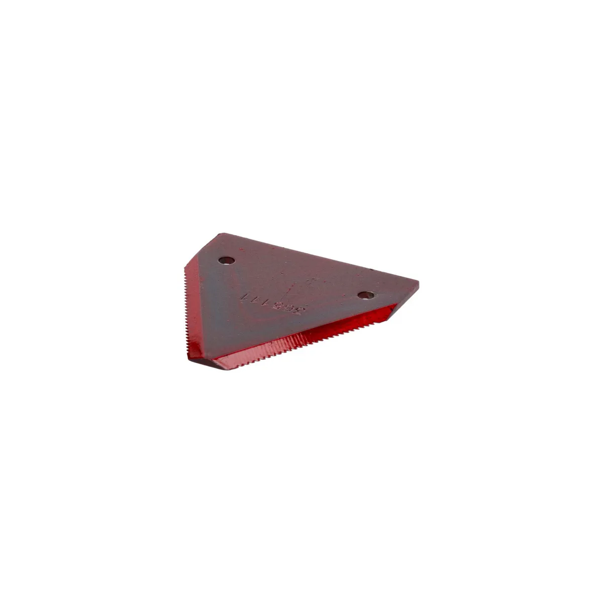 Weagro CN.365111 Knife Section – Under-Serrated – 82.5 Mm L X 76 Mm W Replacement For Grain Header Etc. - CNH - agricultural machinery replacement part