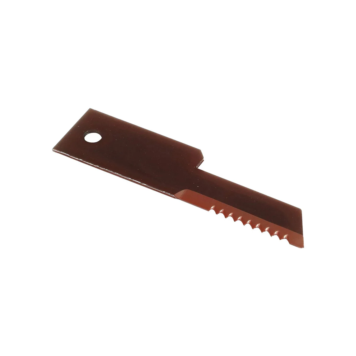 Weagro CN.9516450 Straw Chopper Knife – Stationary – Serrated – 198.5 Mm L X 50 Mm W X 3 Mm Thk Replacement For Harvester - CNH - agricultural machinery replaceme