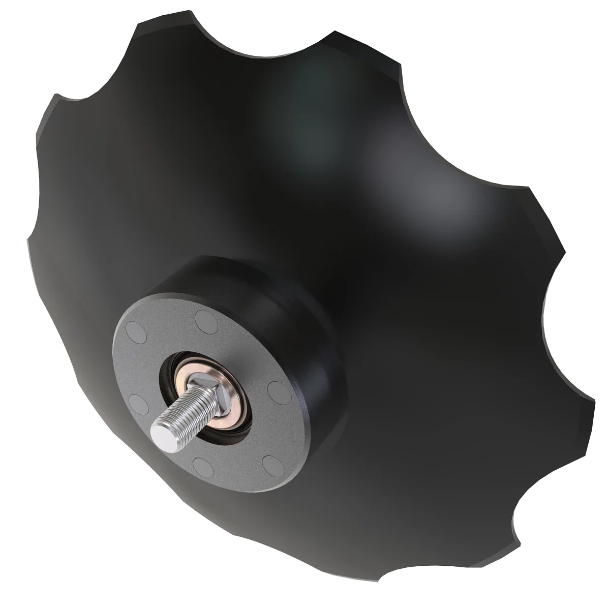 Weagro W.AA58320 Disk Blade with Notched Edge Replacement For Planting & Tillage - JOHN DEERE - agricultural machinery replacement part