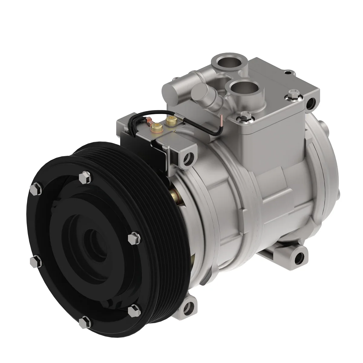 Weagro W.AH169875 Air Conditioner Compressor with Clutch And MOS2 Coating, 12 Volt Replacement For Tractor Etc. - JOHN DEERE - agricultural machinery replacement part