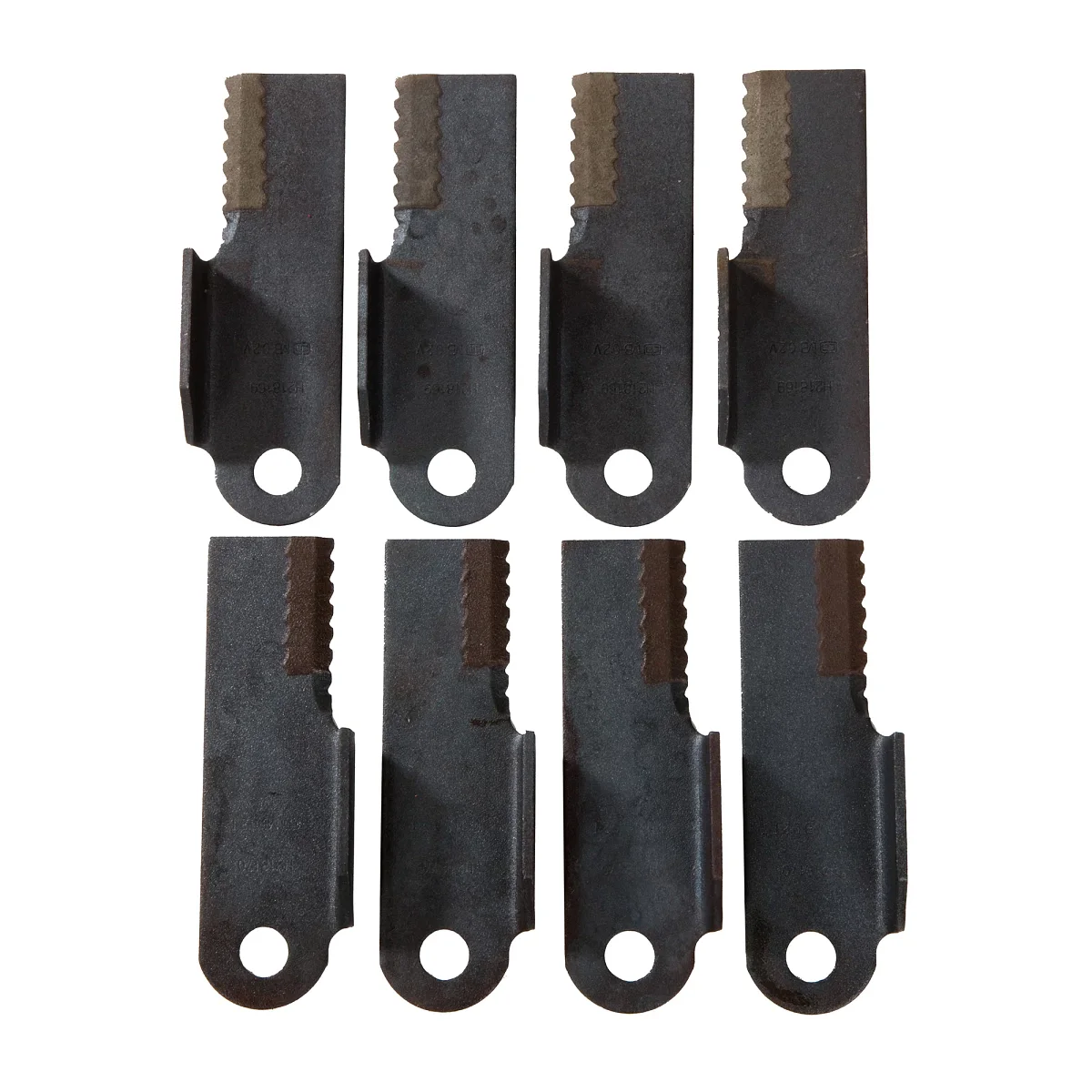 Weagro W.AH225937 Straw Chopper Rotor Blade Fitting Kit (Blades 4 LH And 4 RH) Replacement For Harvester - JOHN DEERE - agricultural machinery replacement part
