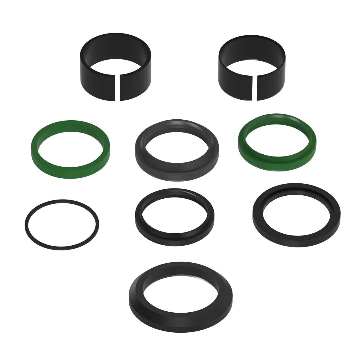Weagro W.AHC11572 Hydraulic Cylinder Rod Seal Kit Replacement For Tractor Etc. - JOHN DEERE - agricultural machinery replacement part