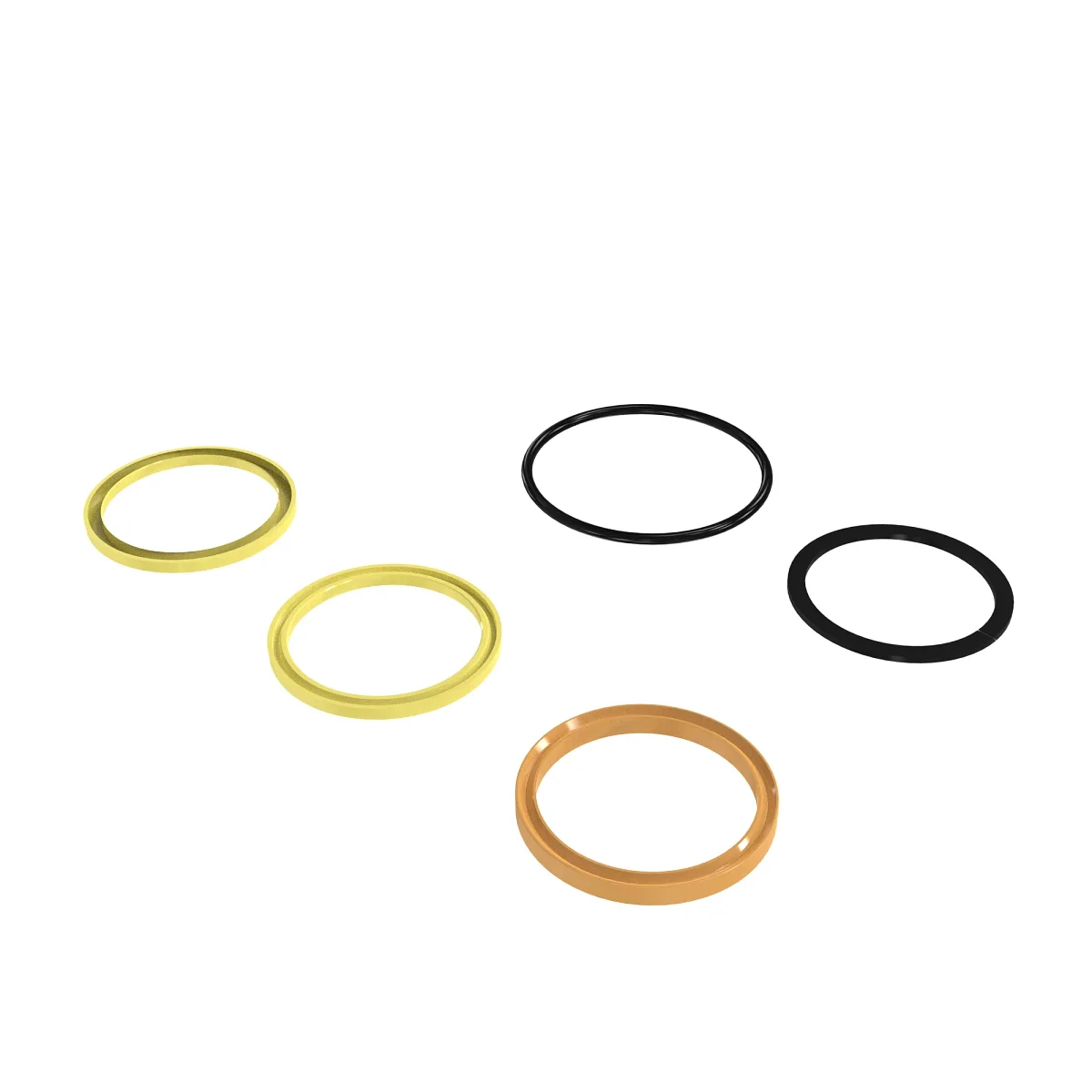 Weagro W.AHC16965 Hydraulic Cylinder Bore Seal Kit Replacement For Harvester - JOHN DEERE - agricultural machinery replacement part