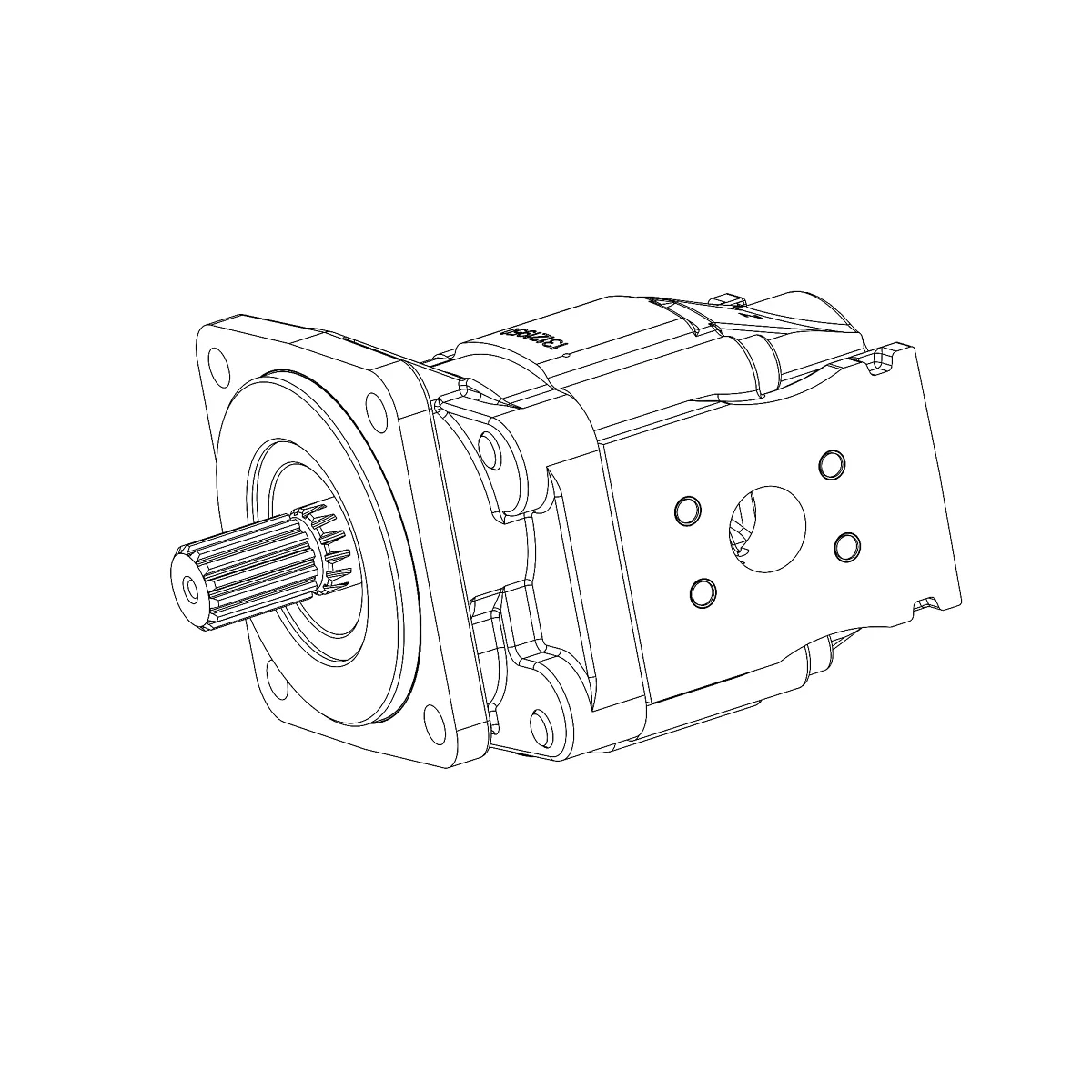 Weagro W.AT431669 Hydraulic Gear Pump Replacement For Tractor - JOHN DEERE - agricultural machinery replacement part