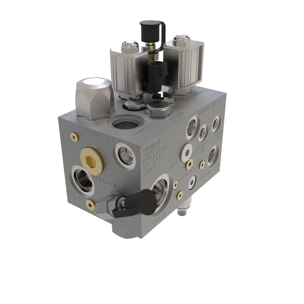 Weagro W.AT437489 Control Valve Replacement For Tractor - JOHN DEERE - agricultural machinery replacement part