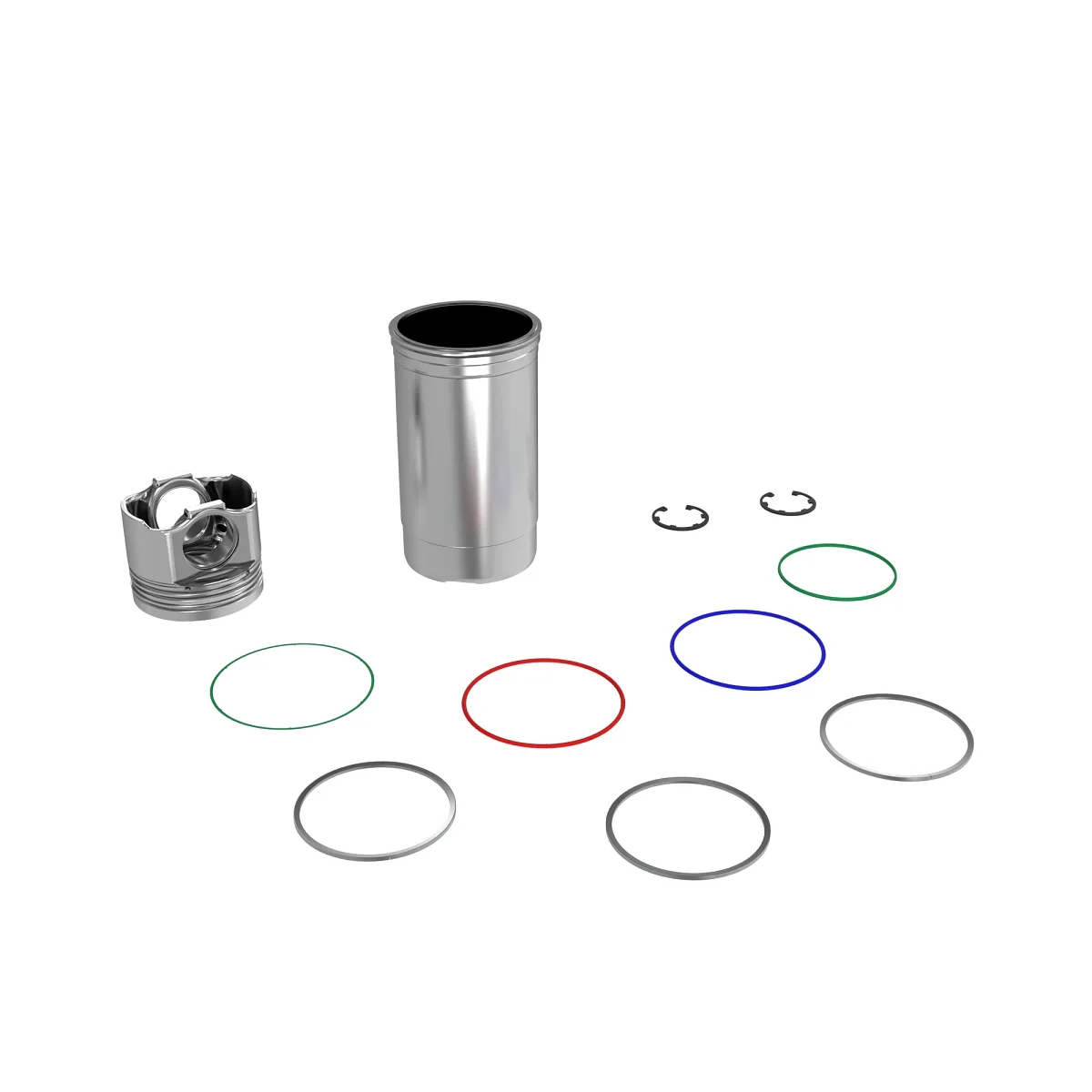 Weagro W.DZ110417 Piston Liner Kit Replacement For Tractor Etc. - JOHN DEERE - agricultural machinery replacement part