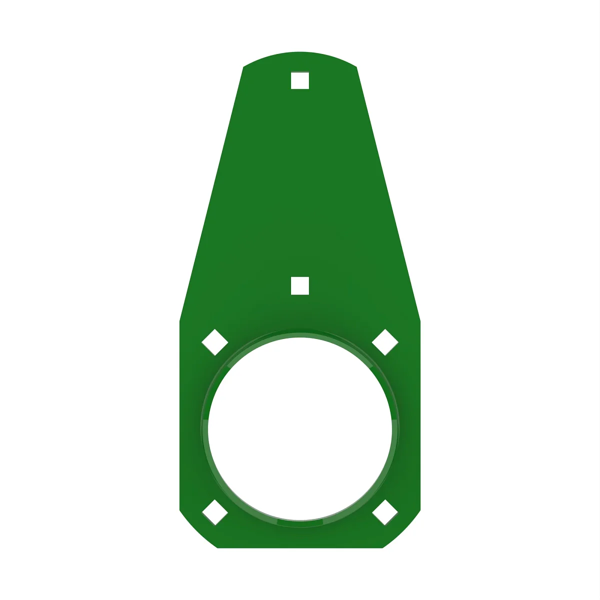 Weagro W.H134118 6-Hole Flanged Bearing Housing Replacement For Harvester - JOHN DEERE - agricultural machinery replacement part