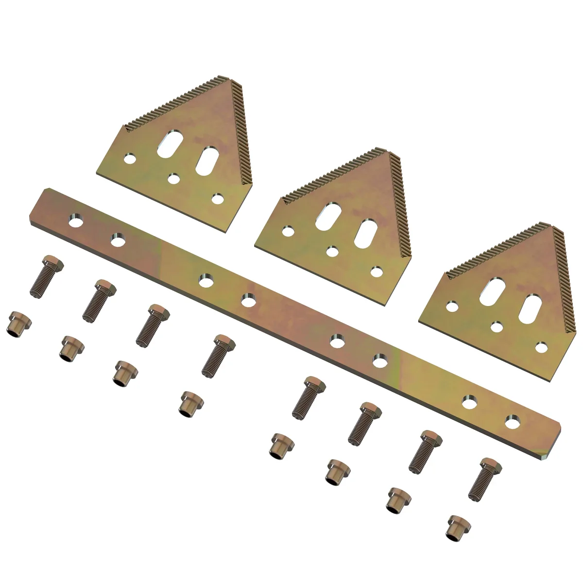Weagro W.KXE10309 Cutterbar Head Section Complete Knife Kit Replacement For Harvester Platform - JOHN DEERE - agricultural machinery replacement part