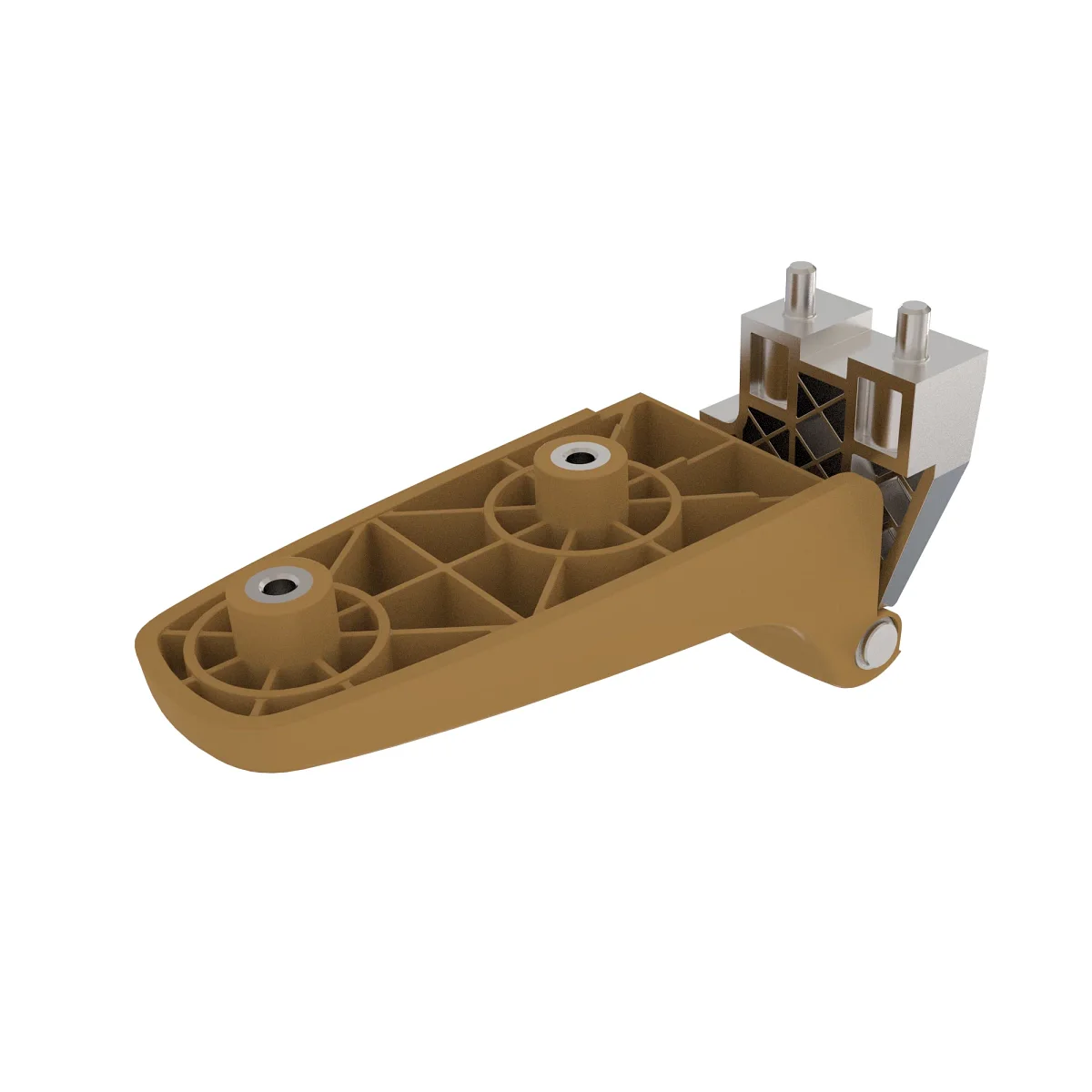 Weagro W.NF300037 Left Side Door Lower Hinge Replacement For Tractor Etc. - JOHN DEERE - agricultural machinery replacement part