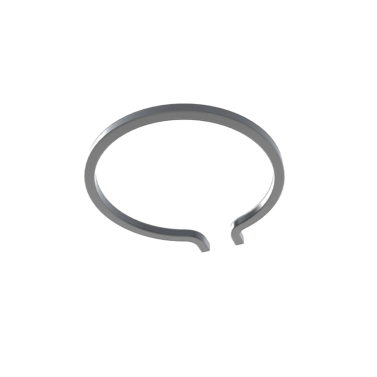 Weagro W.R124576 External Loop Snap Ring Replacement For Tractor Etc. - JOHN DEERE - agricultural machinery replacement part