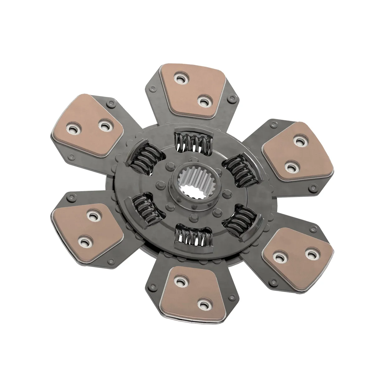 Weagro W.RE225677 6-Button Traction Clutch Disk Replacement For Tractor - JOHN DEERE - agricultural machinery replacement part