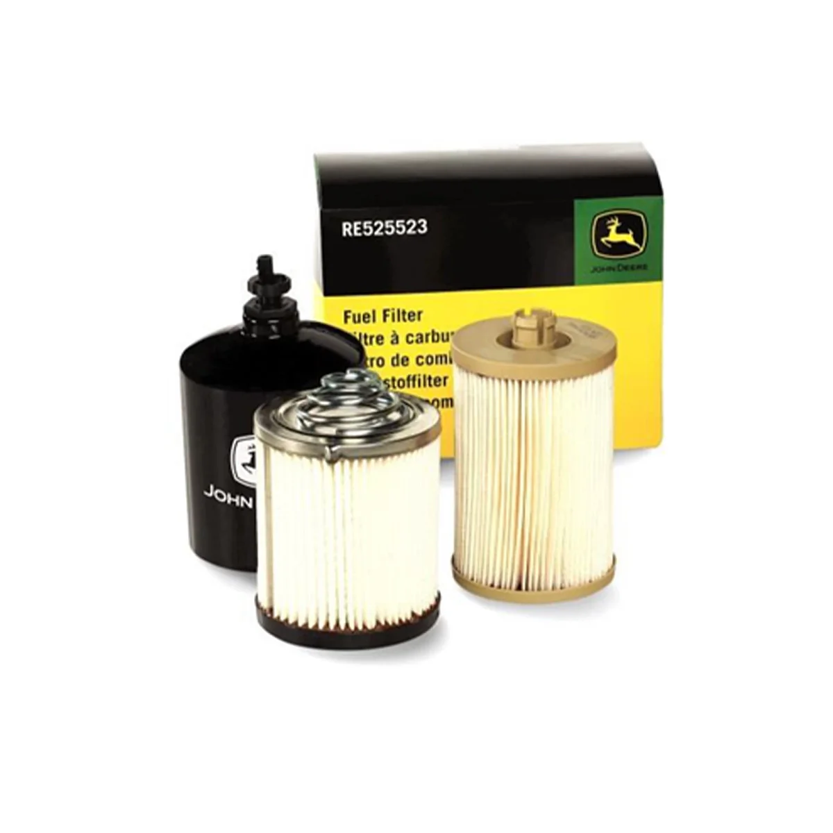Weagro W.RE525523 Primary And Final Fuel Filter Kit Replacement For Tractor Etc. - JOHN DEERE - agricultural machinery replacement part